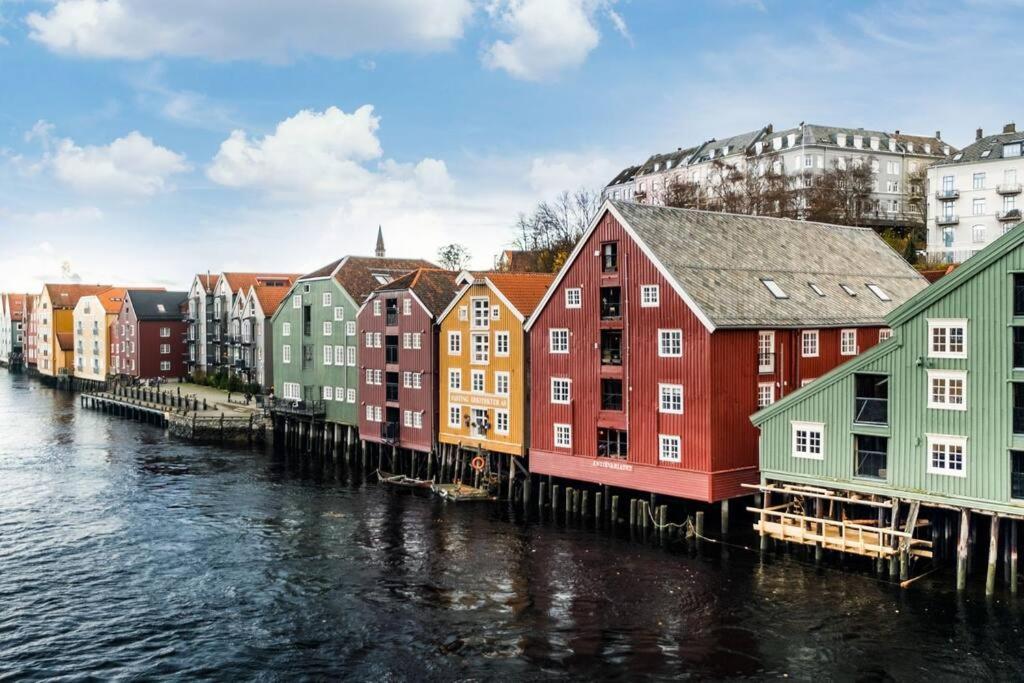 Hidden Gem Near The Old Town Bridge, 40M² Apt. Trondheim Zewnętrze zdjęcie